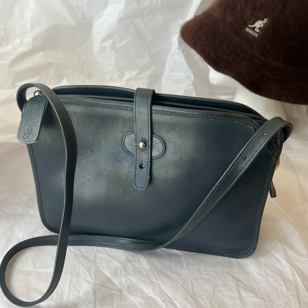 RARE VINTAGE DIANE VON FURSTENBERG  LEATHER BAG - Picture 5 of 16